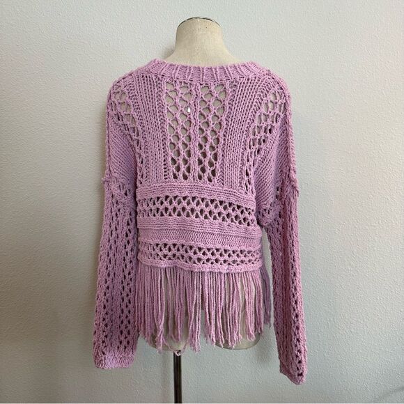 Free People Womens Higher Love Pullover Sweater 150 - Picture 3 of 4